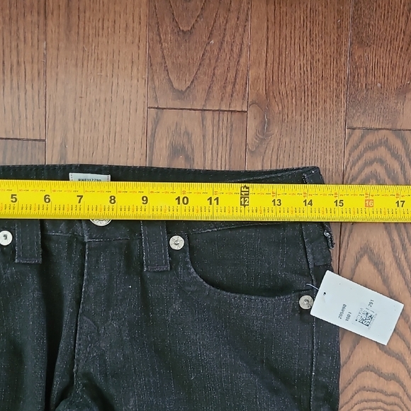 New True Religion Women's Joey Sequin Black Flared Jeans Size 27 - Picture 12 of 15